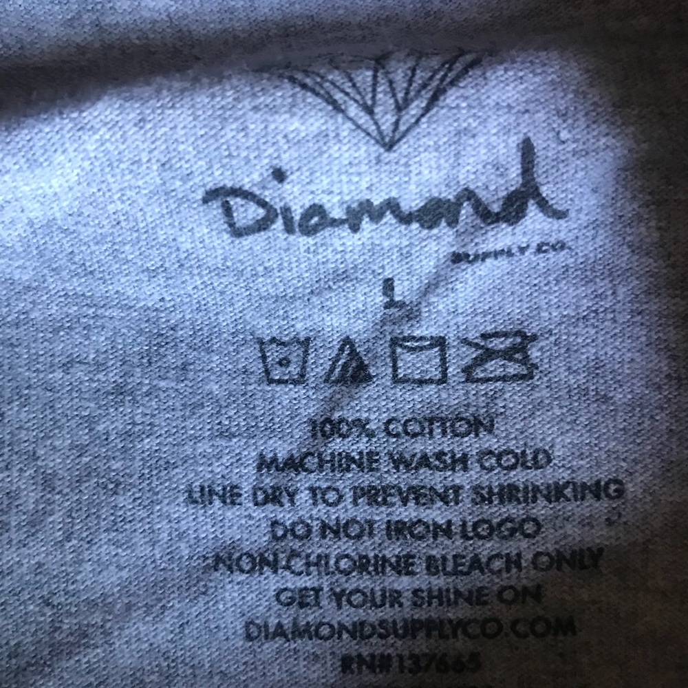 DIAMOND BASEBALL TEE - Picture 4 of 5